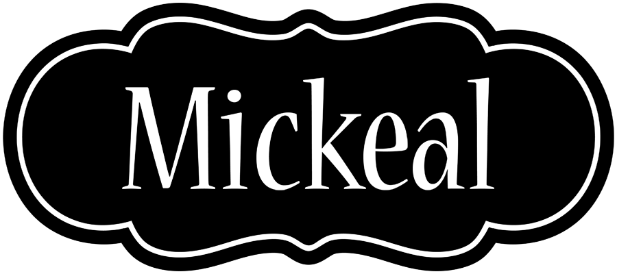Mickeal welcome logo