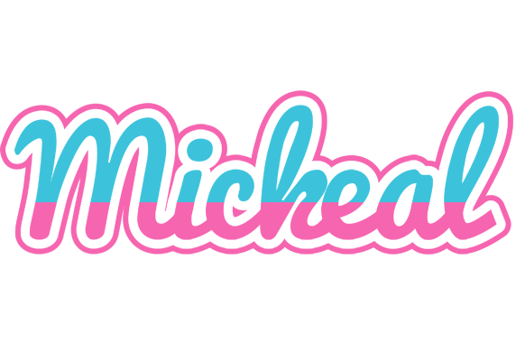 Mickeal woman logo