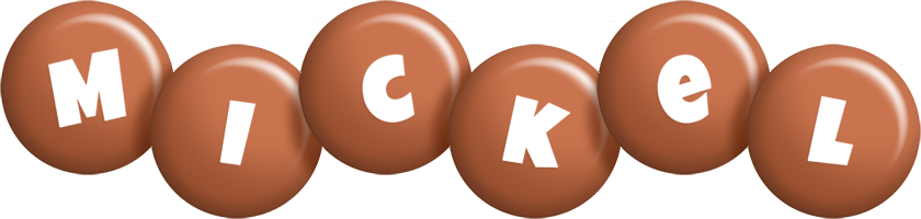 Mickel candy-brown logo