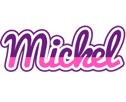 Mickel cheerful logo