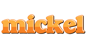 Mickel orange logo