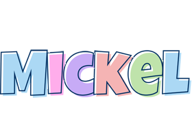 Mickel pastel logo