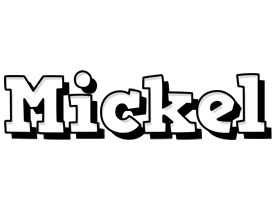 Mickel snowing logo