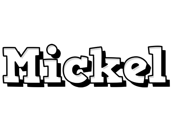 Mickel snowing logo