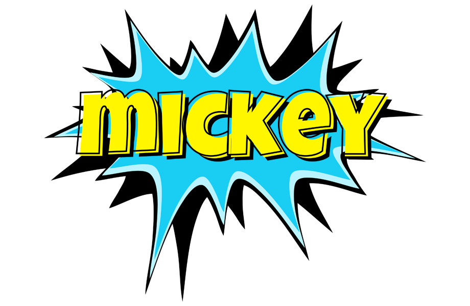Mickey amazing logo