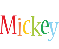 Mickey birthday logo