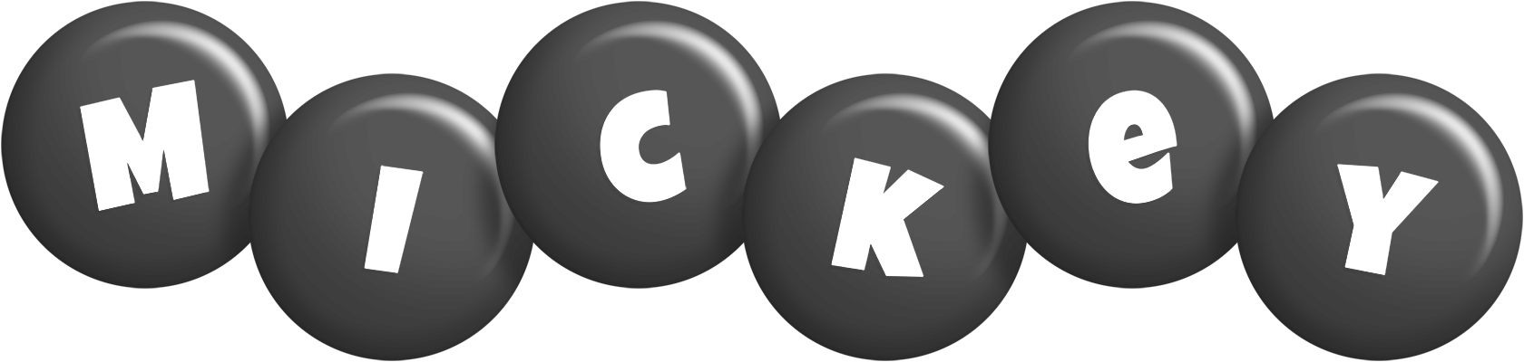 Mickey candy-black logo