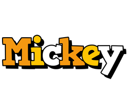 Mickey cartoon logo