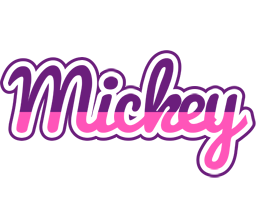 Mickey cheerful logo