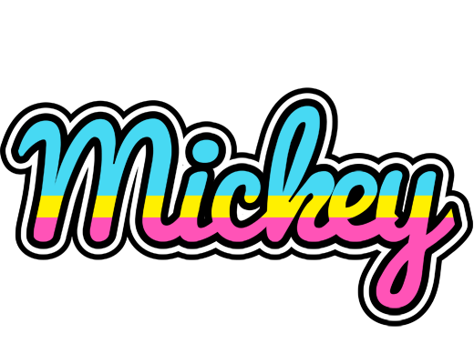 Mickey circus logo