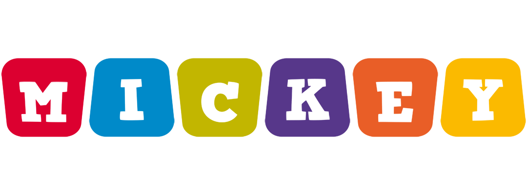 Mickey daycare logo