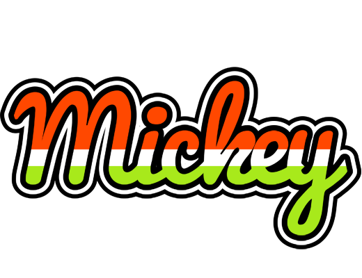 Mickey exotic logo