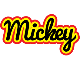 Mickey flaming logo