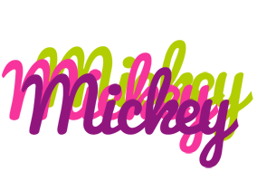 Mickey flowers logo