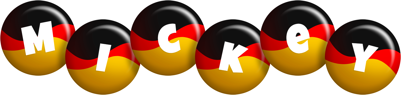 Mickey german logo