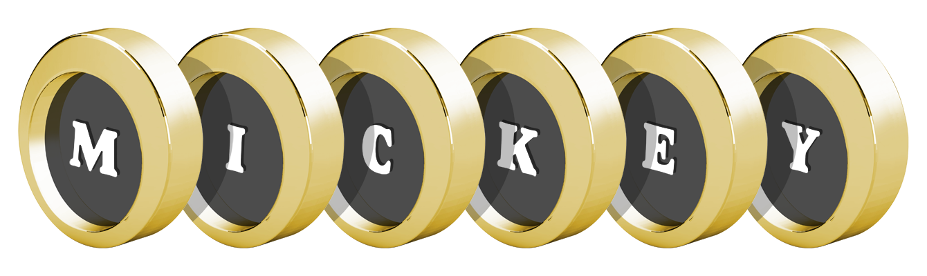 Mickey gold logo