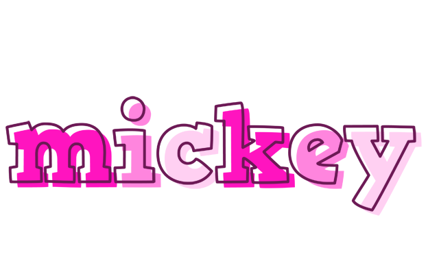 Mickey hello logo