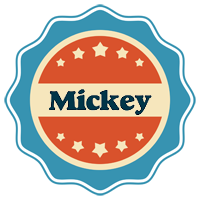 Mickey labels logo