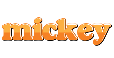 Mickey orange logo