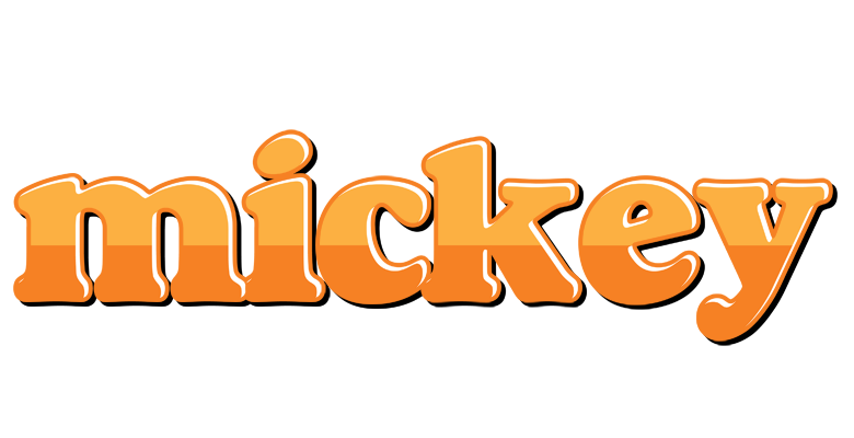 Mickey orange logo