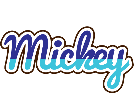 Mickey raining logo