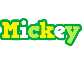 Mickey soccer logo