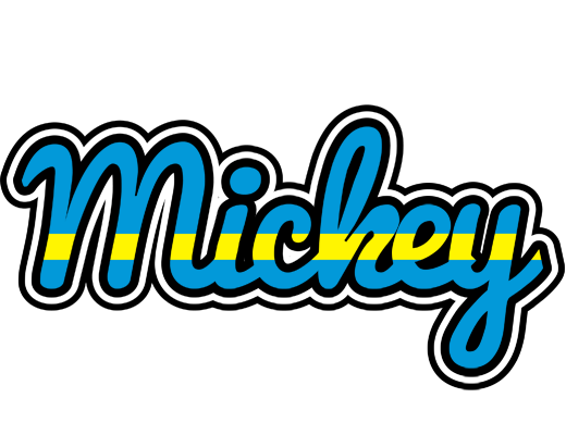 Mickey sweden logo