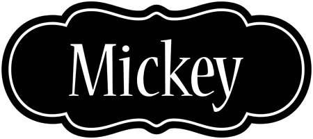 Mickey welcome logo