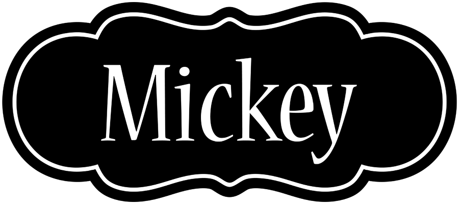 Mickey welcome logo