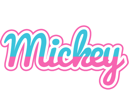 Mickey woman logo
