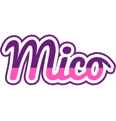 Mico cheerful logo