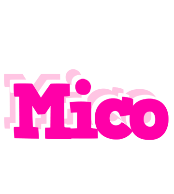 Mico dancing logo