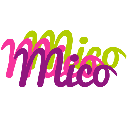 Mico flowers logo