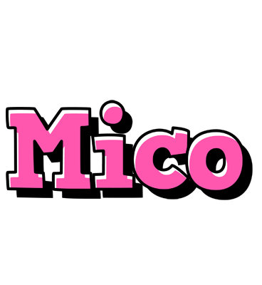 Mico girlish logo