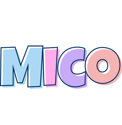 Mico pastel logo