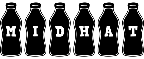 Midhat bottle logo