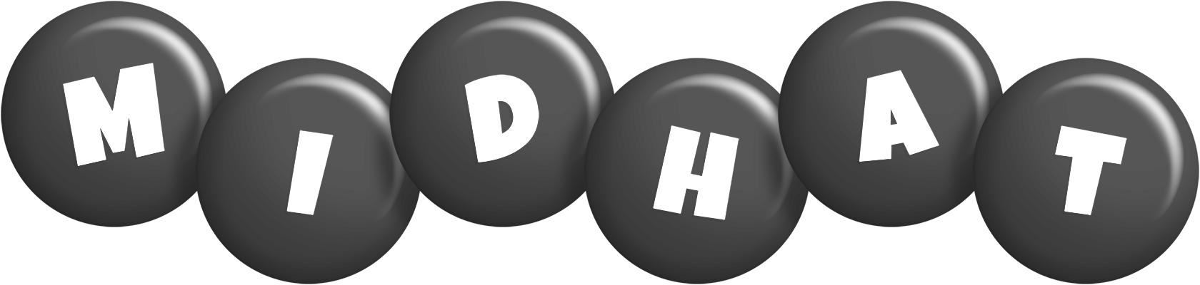 Midhat candy-black logo