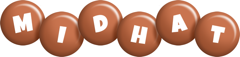 Midhat candy-brown logo