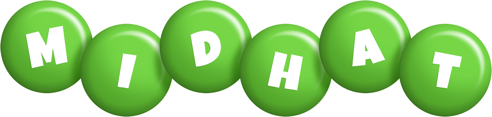Midhat candy-green logo