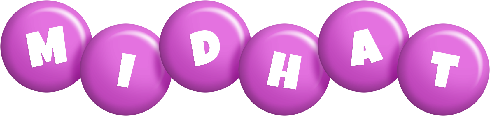 Midhat candy-purple logo