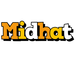 Midhat cartoon logo