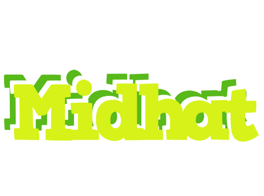 Midhat citrus logo