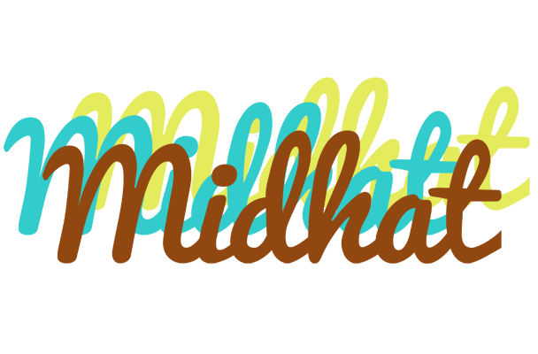Midhat cupcake logo