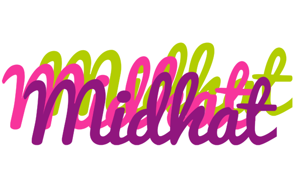 Midhat flowers logo