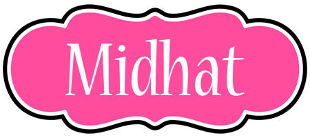 Midhat invitation logo