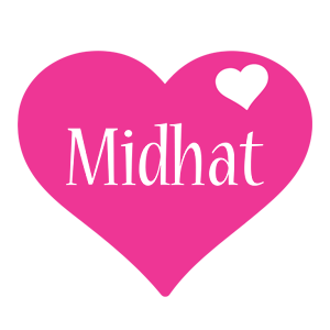 Midhat love-heart logo