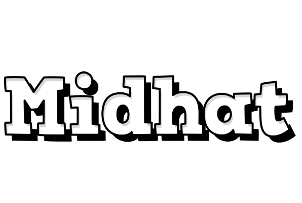 Midhat snowing logo