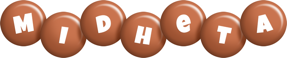 Midheta candy-brown logo