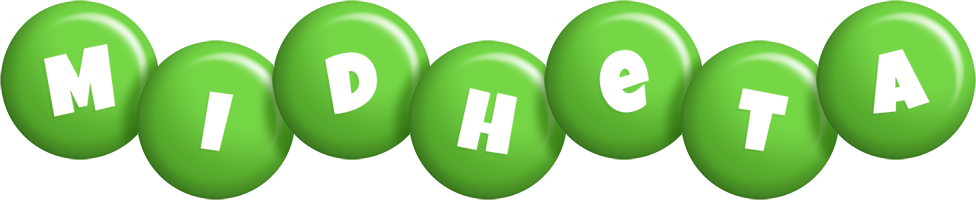 Midheta candy-green logo