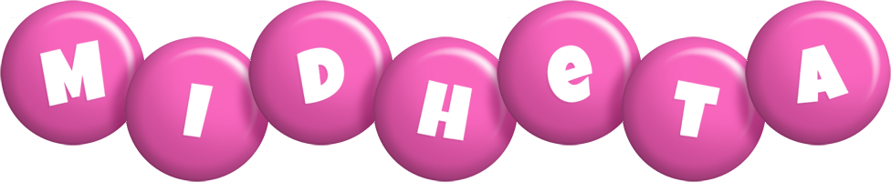 Midheta candy-pink logo
